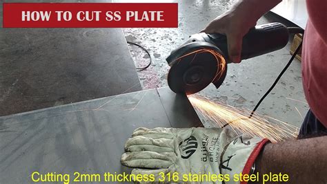 cutting sheet metal with angle grinder|cutting stainless steel with grinder.